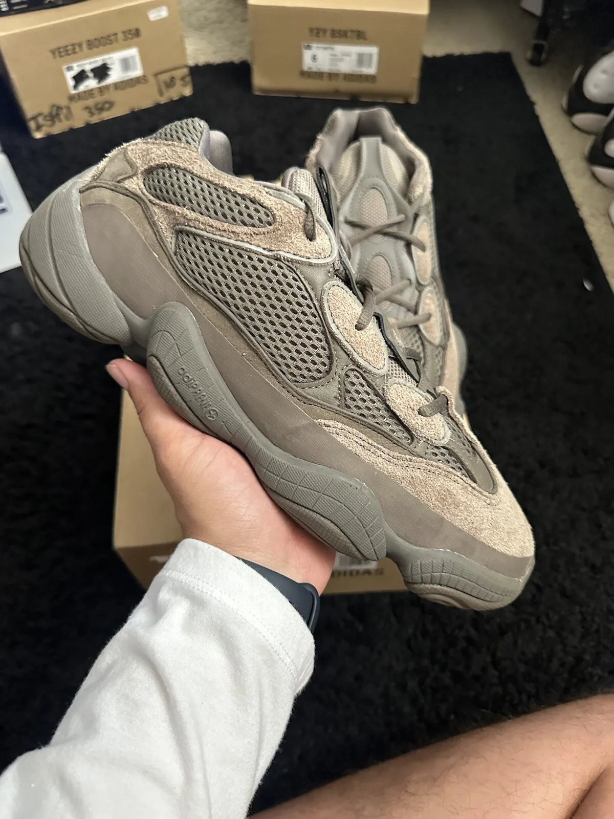 AH Adidas Yeezy 500 Brown Clay review Kim