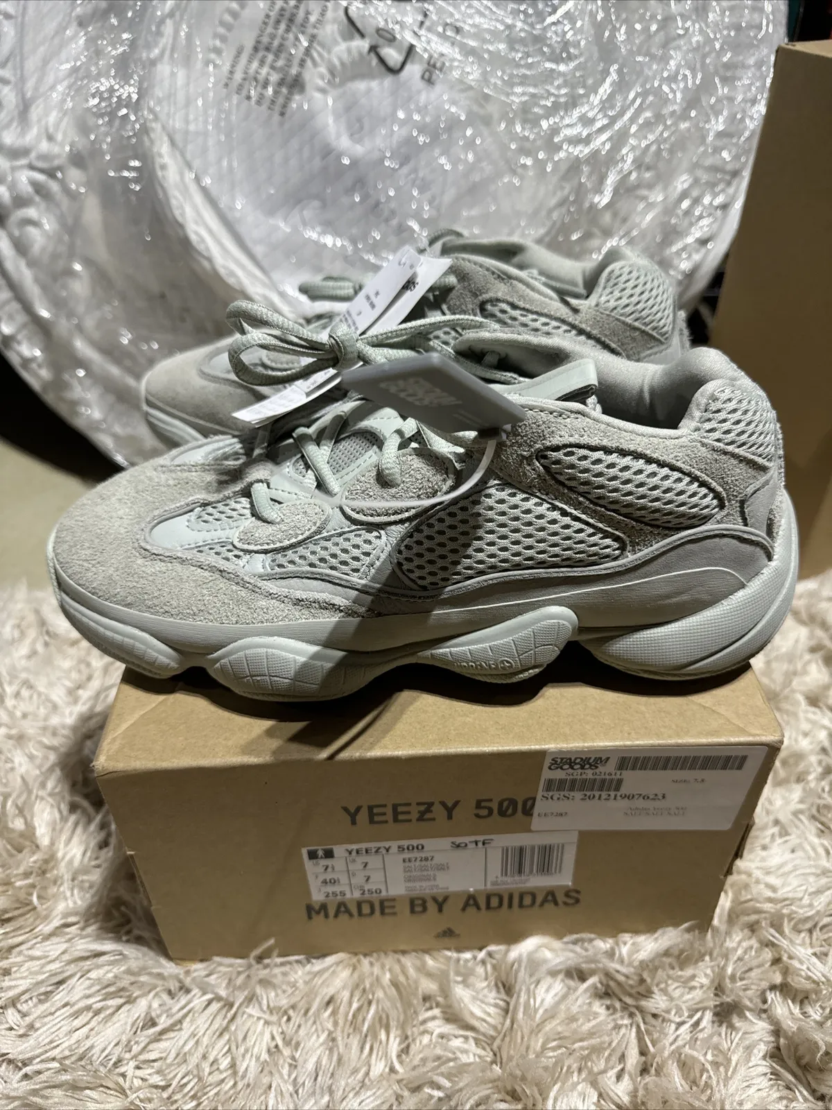 AH Adidas Yeezy 500 "Salt" review Brandon Fleshman 01
