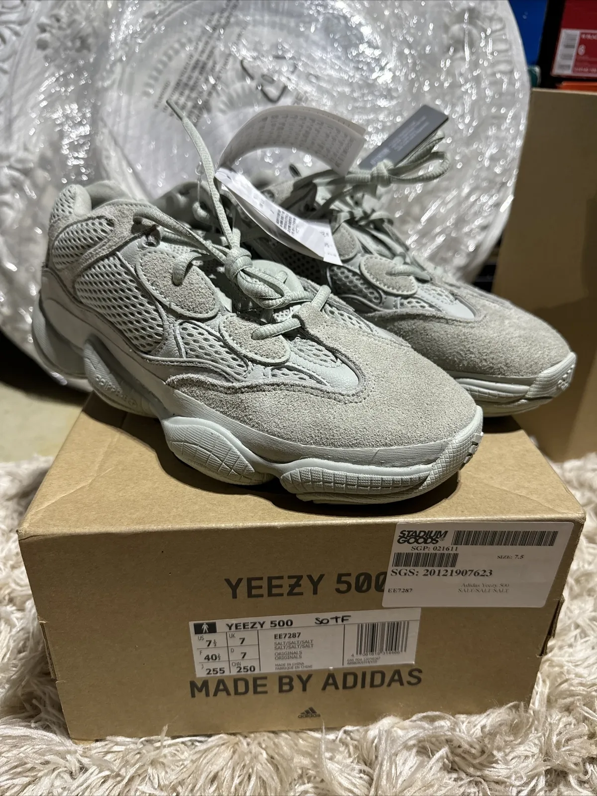 AH Adidas Yeezy 500 "Salt" review Brandon Fleshman 02