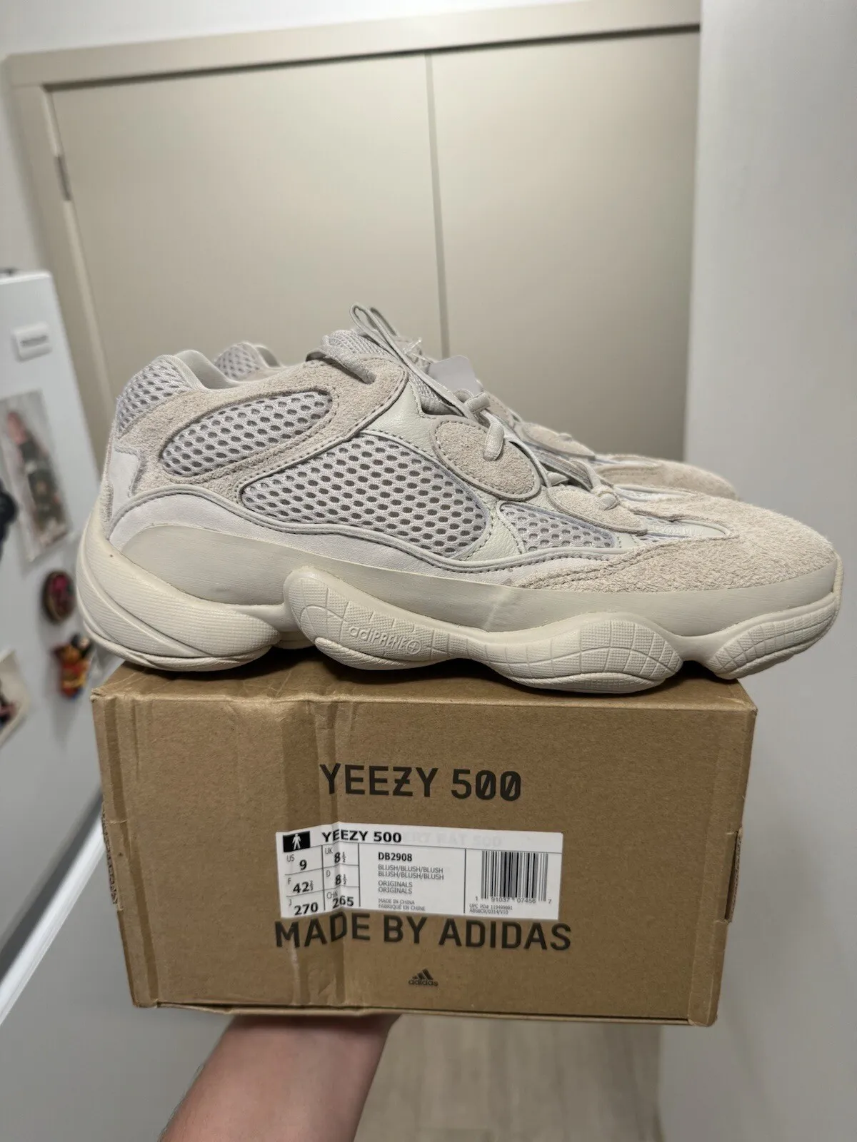 AH Yeezy 500 “Blush” review Alexandra Corena. 01