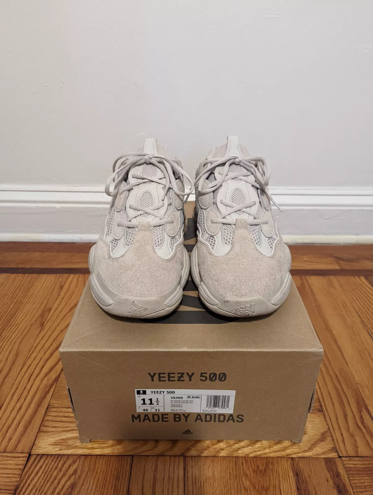 AH Yeezy 500 “Blush” review Makda 01