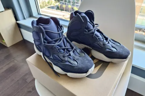 S2 Adidas Yeezy 500 High ' Slate review 