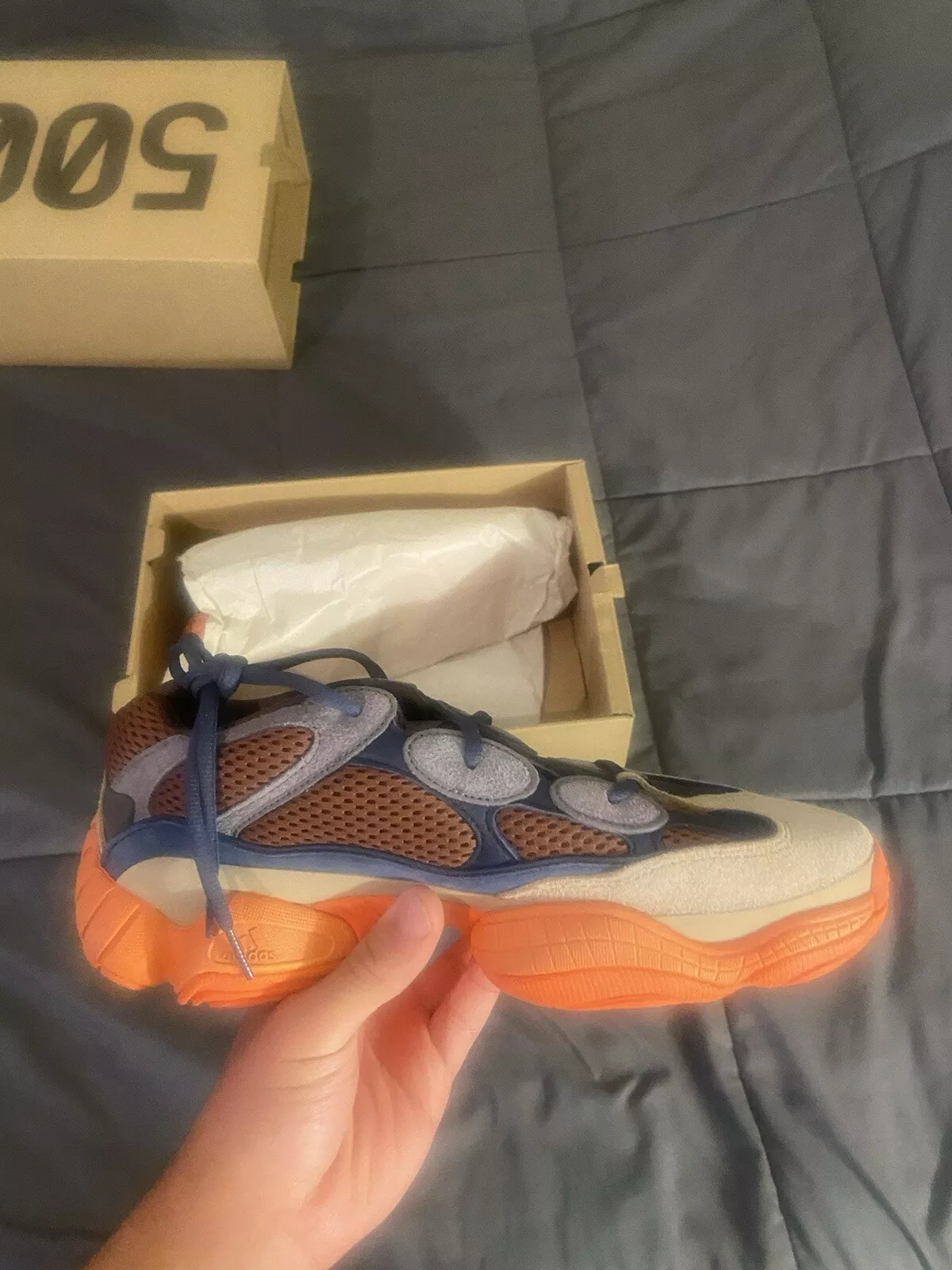 S2 Adidas Yeezy 500“Enflame" review Wally rzaca 01