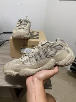 OG Adidas Yeezy 500 Taupe Light review Tamara Smith