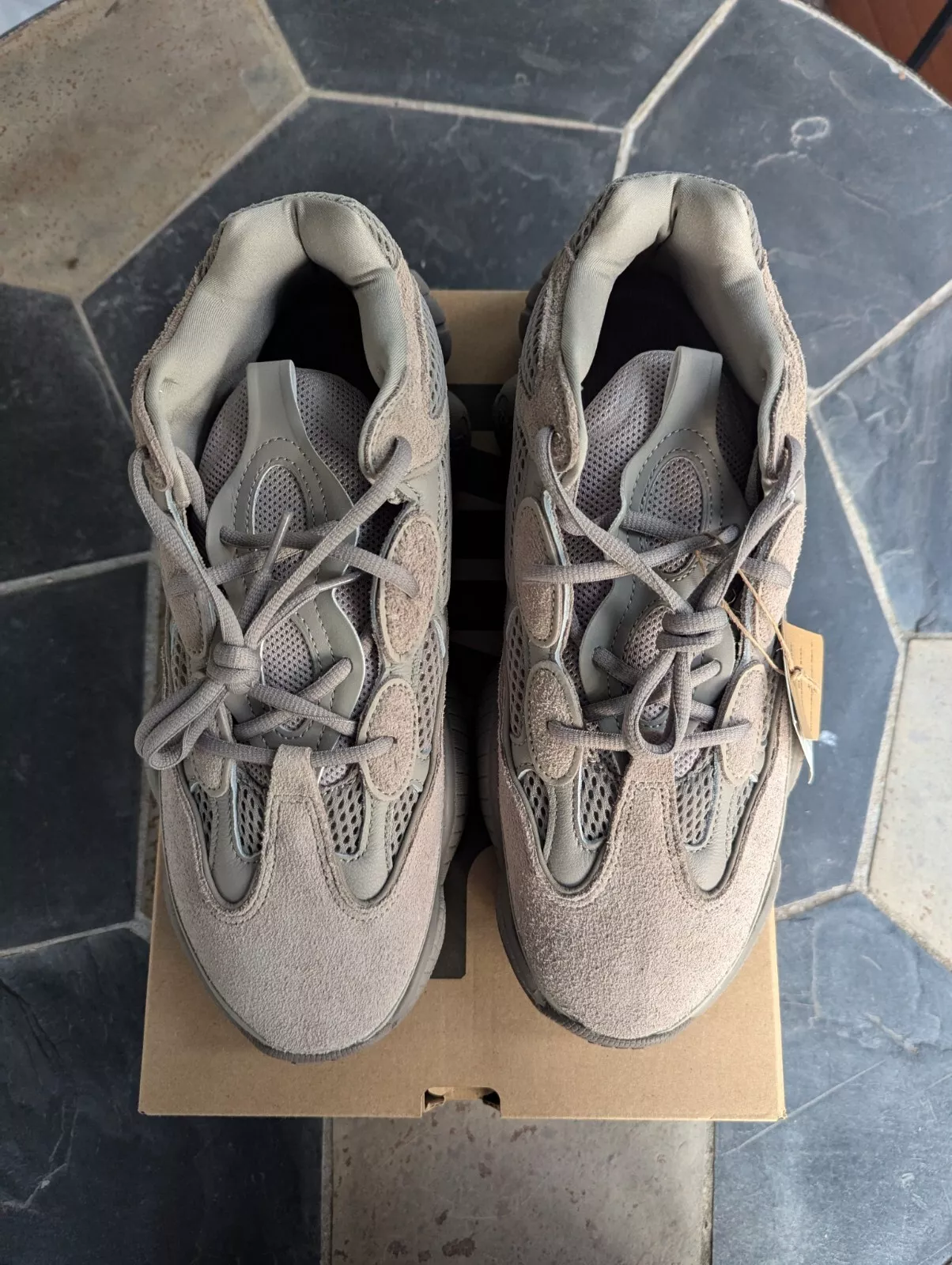 OG Adidas Yeezy 500 Ash Grey review Carlos 02
