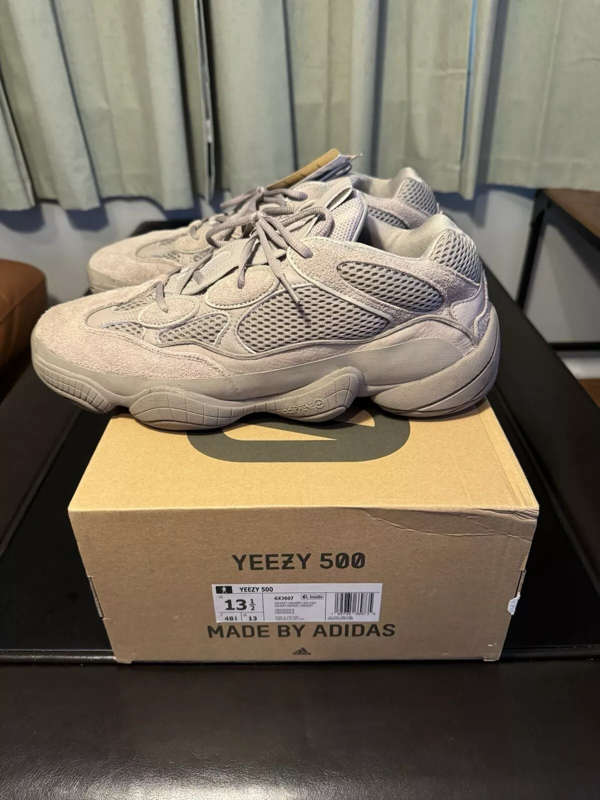 OG Adidas Yeezy 500 Ash Grey review Mike Salazar 01