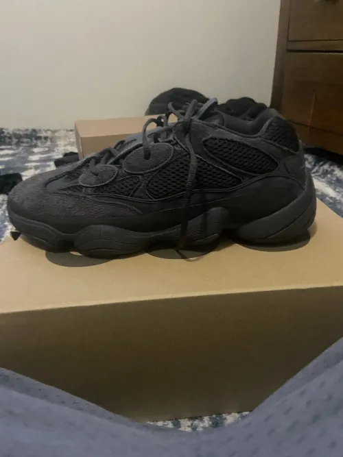 OG Adidas Yeezy 500 Utility Black” review 
