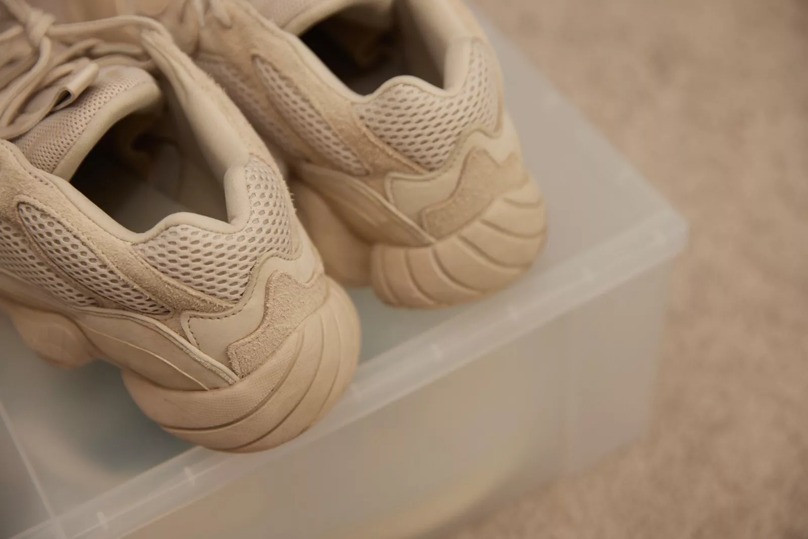 OG Yeezy 500 “Blush”  review Alexandra Corena. 01