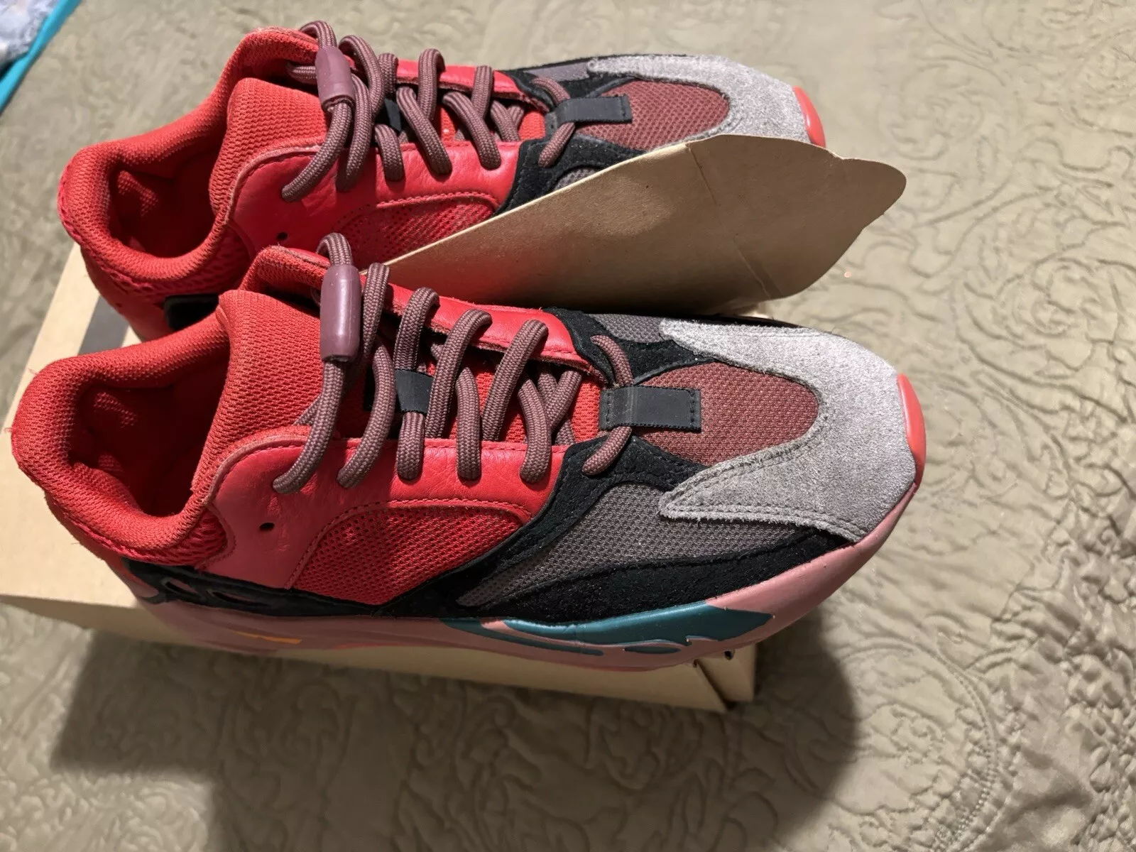 OG Adidas Yeezy Boost 700 Hi-Res Red review 0