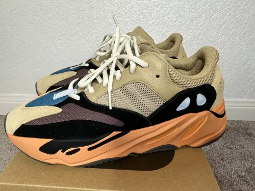 OG Adidas Yeezy Boost 700 Enflame Amber review 