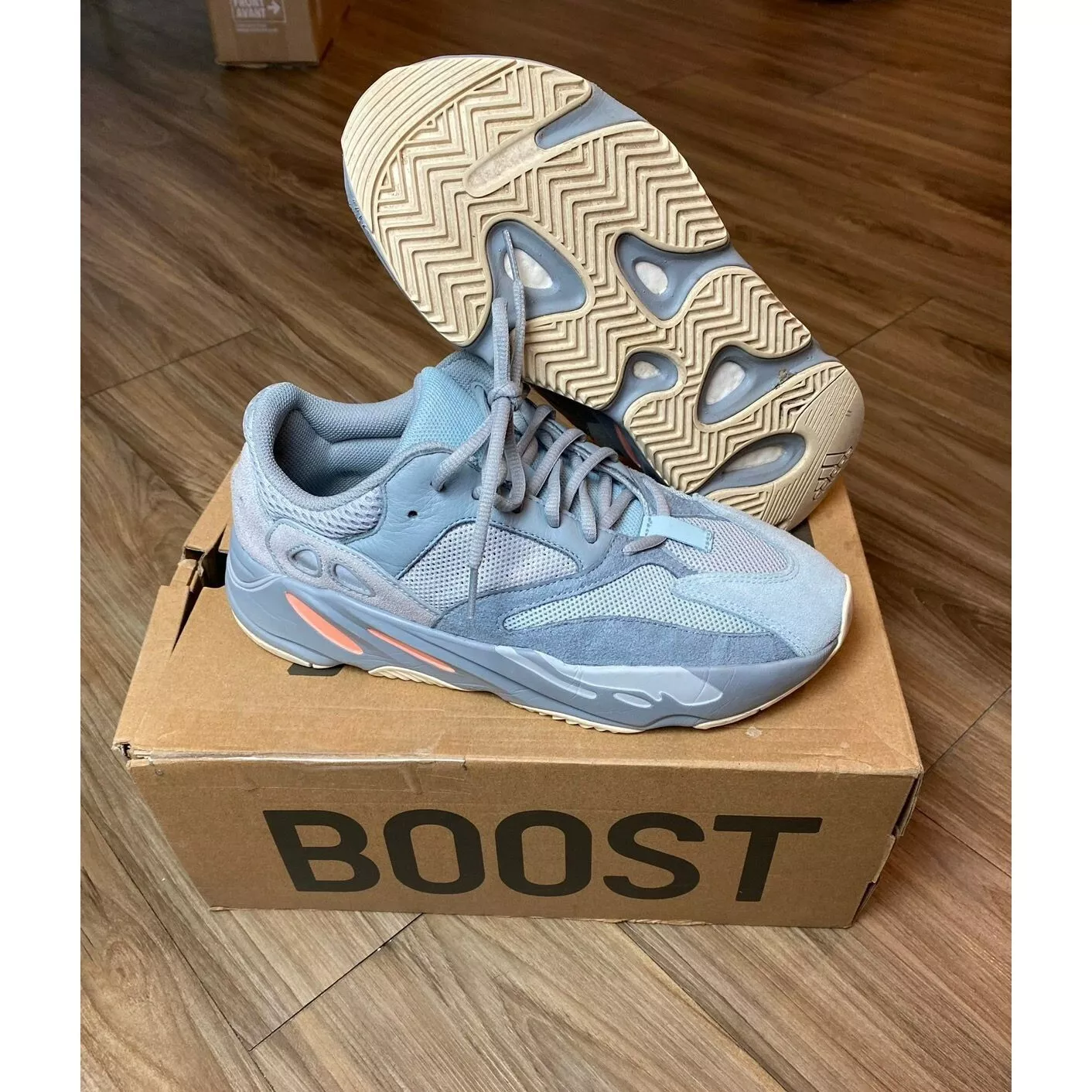 S2 Yeezy Boost 700“Inertia” review Kyron Spears