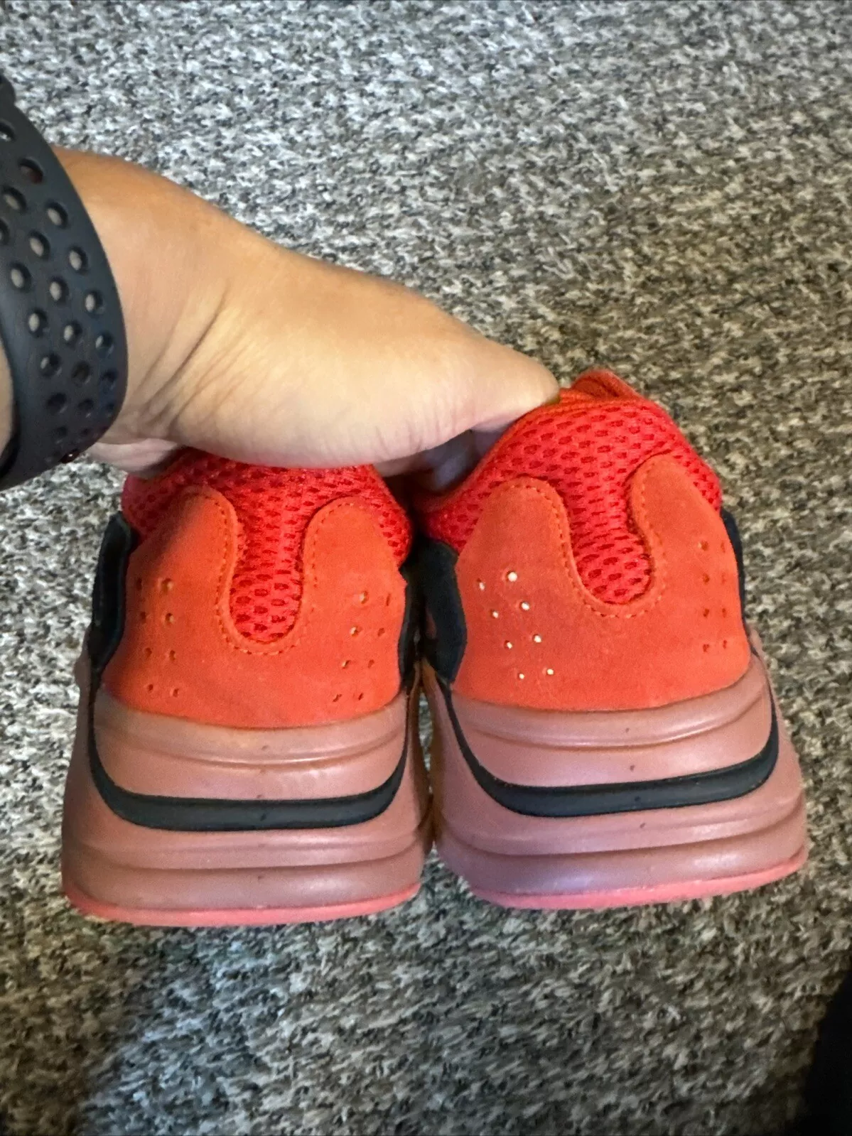 S2 Adidas Yeezy Boost 700 Hi-Res Red review Space Suit Skeleton 01