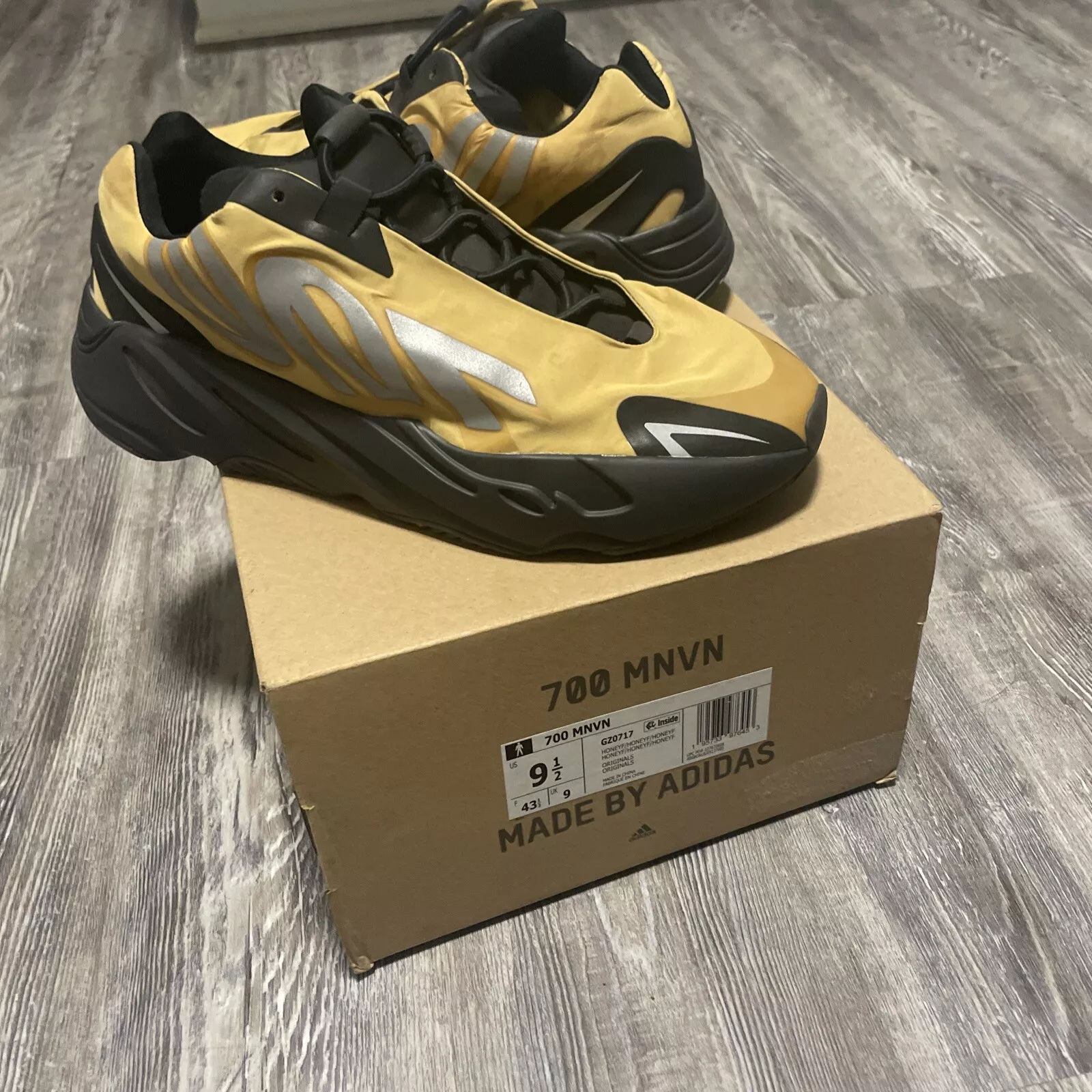 S2 Adidas Yeezy Boost 700 MNVN Black Yellow review Charvet 01