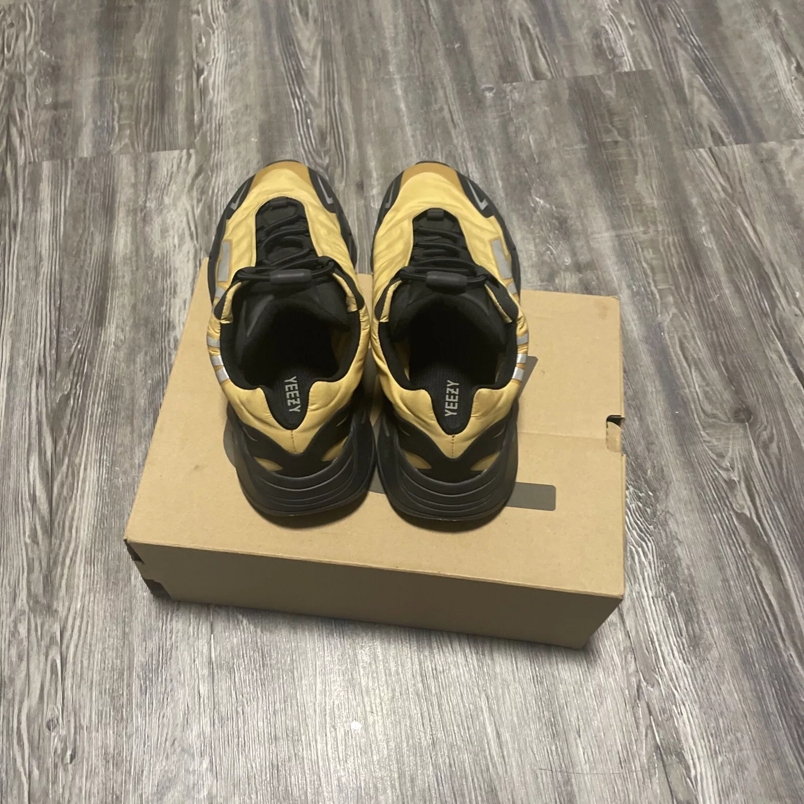 S2 Adidas Yeezy Boost 700 MNVN Black Yellow review Charvet 02
