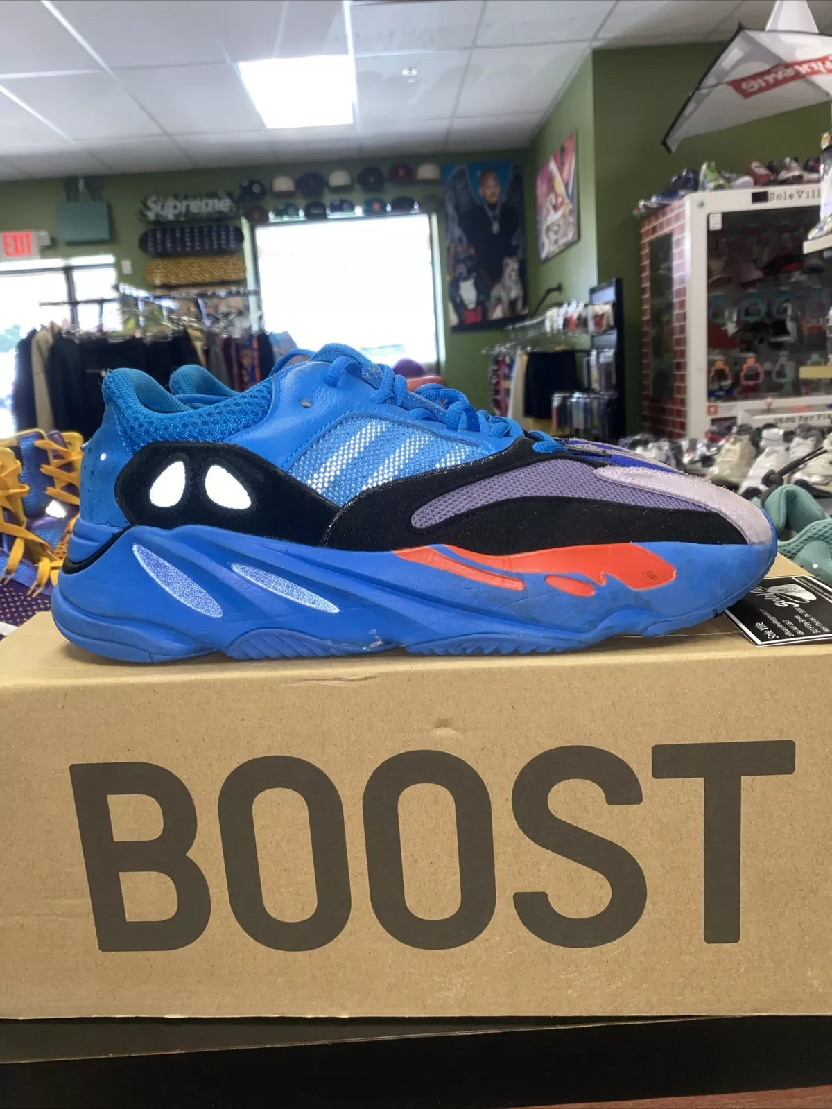 AH Adidas Yeezy Boost 700 Hi-Res Blue review Melissa 01