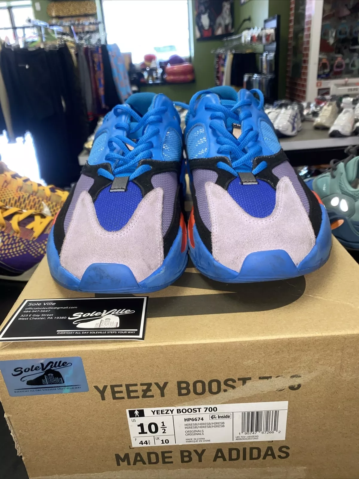 AH Adidas Yeezy Boost 700 Hi-Res Blue review Melissa 02