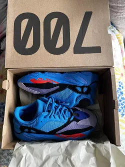 AH Adidas Yeezy Boost 700 Hi-Res Blue review Adrian T. 01
