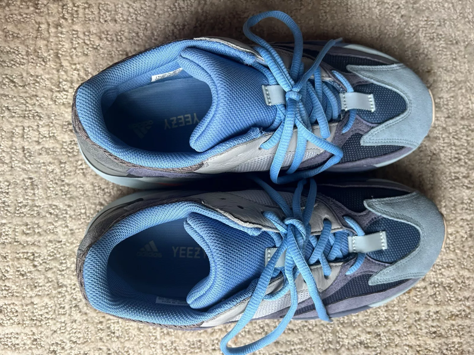 AH Adidas Yeezy Boost 700 Carbon Blue Real Boost review Falalalala 01