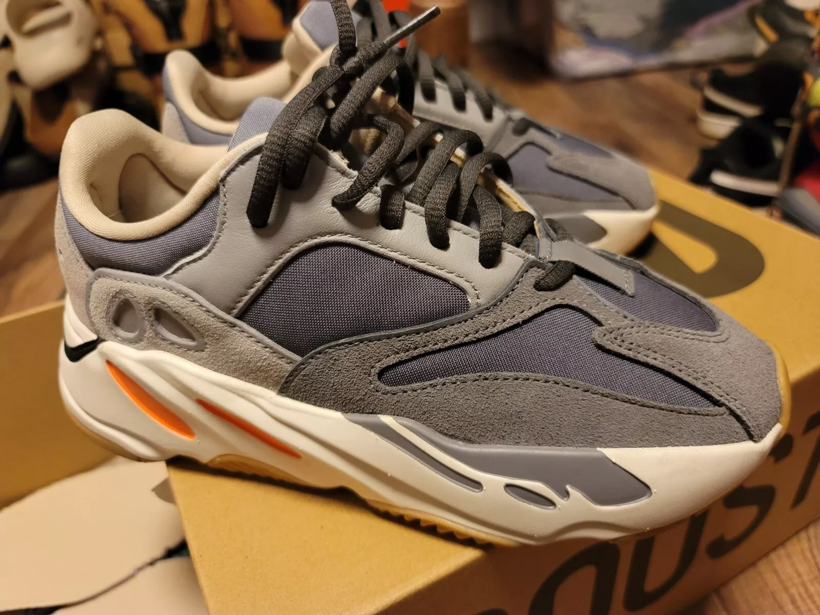AH Adidas Yeezy Boost 700 Magnet Real Boost review Stephanie Nelson