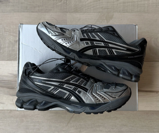 UNAFFECTED x Gel Kayano 14 'Infinite Wonders Pack - Dark Shadow' review Leonard
