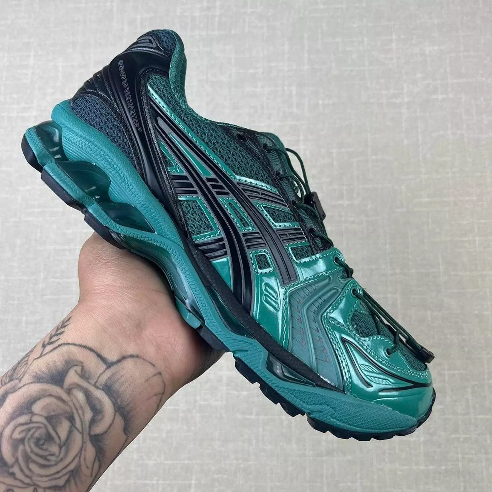 UNAFFECTED x Gel Kayano 14 'Infinite Wonders Pack - Posy Green' review Falalalala 02