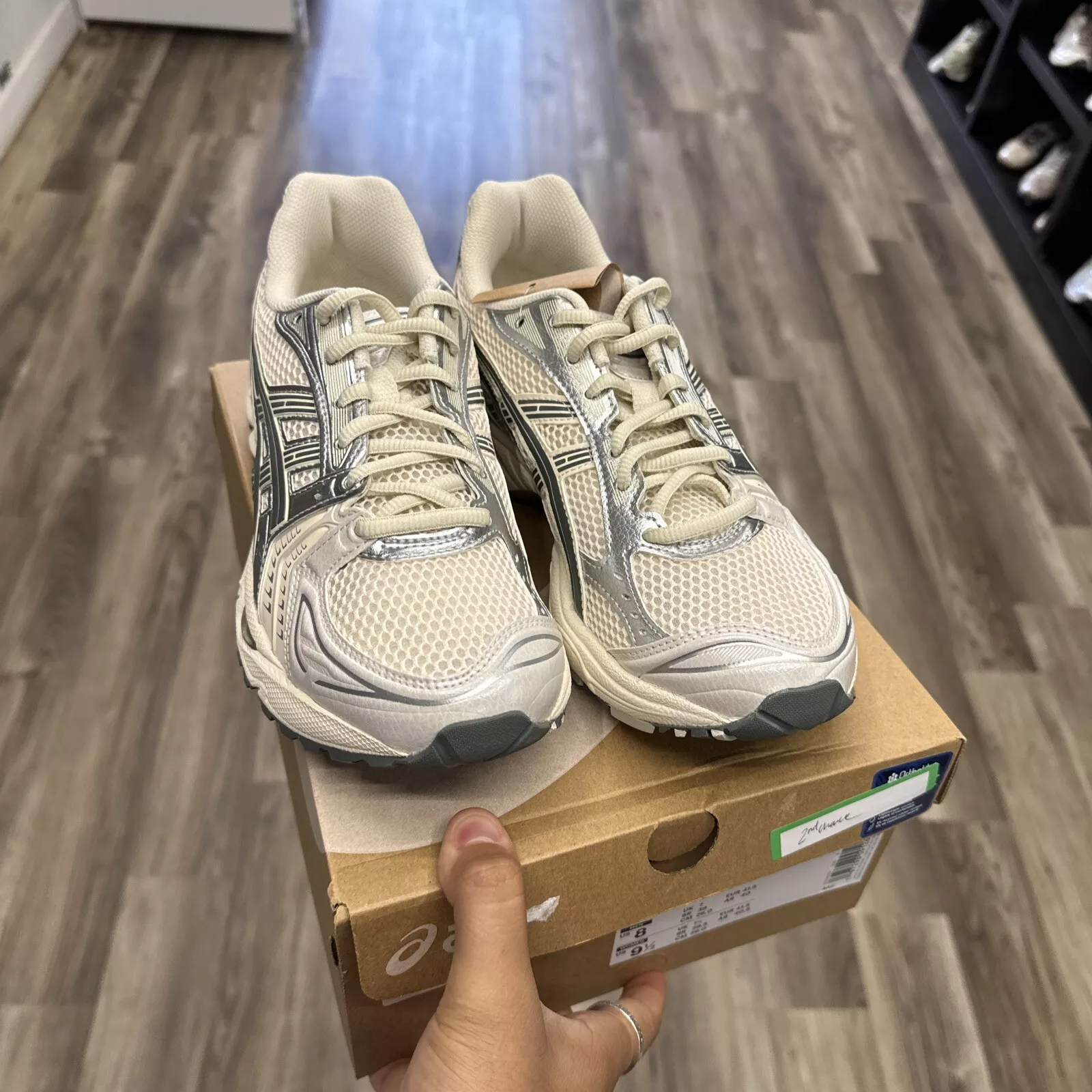 Asics Gel Kayano 14 'Birch Dark Pewter' review Sherade Allen 02