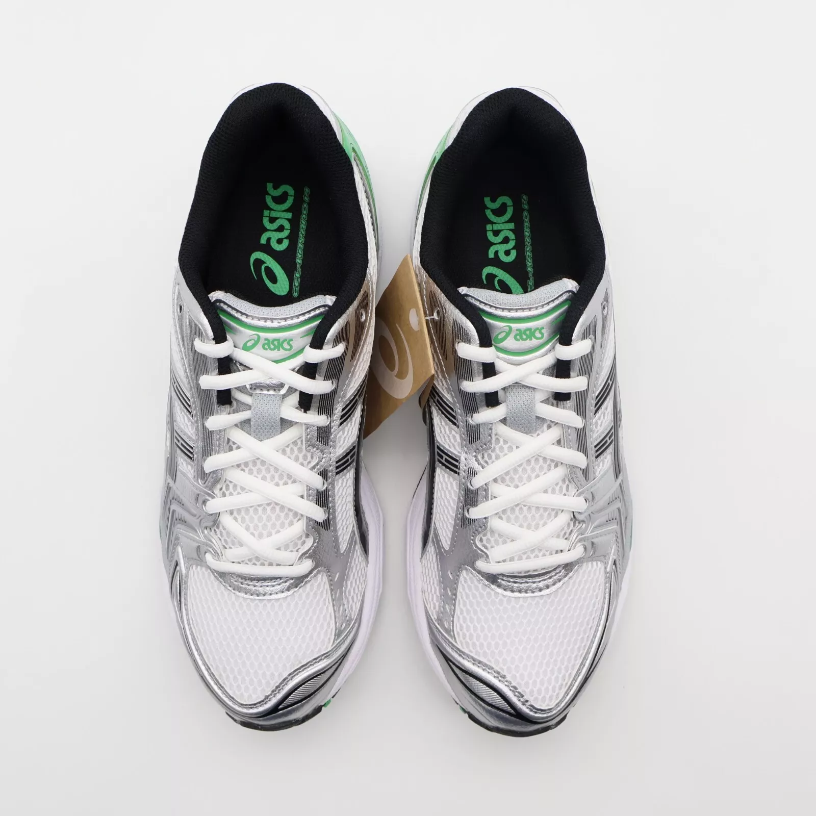 Asics Gel Kayano 14 'White Malachite Green' review Checkmate730 02