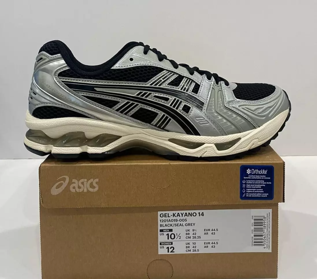 Asics Gel Kayano 14 'Black Seal Grey' review Terrence 01