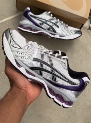 Asics Gel Kayano 14 'Silver Grape' review TinySkate