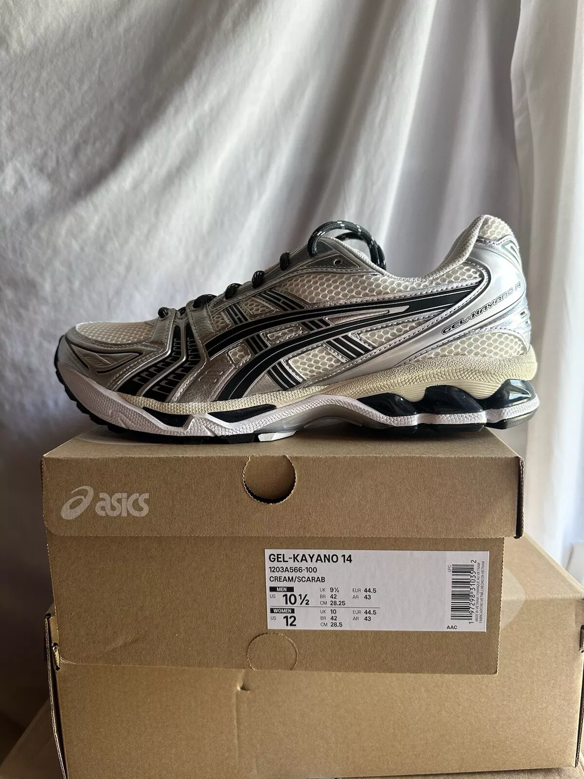 Kith x Asics Gel Kayano 14 'Cream Scarab' review Kim 01