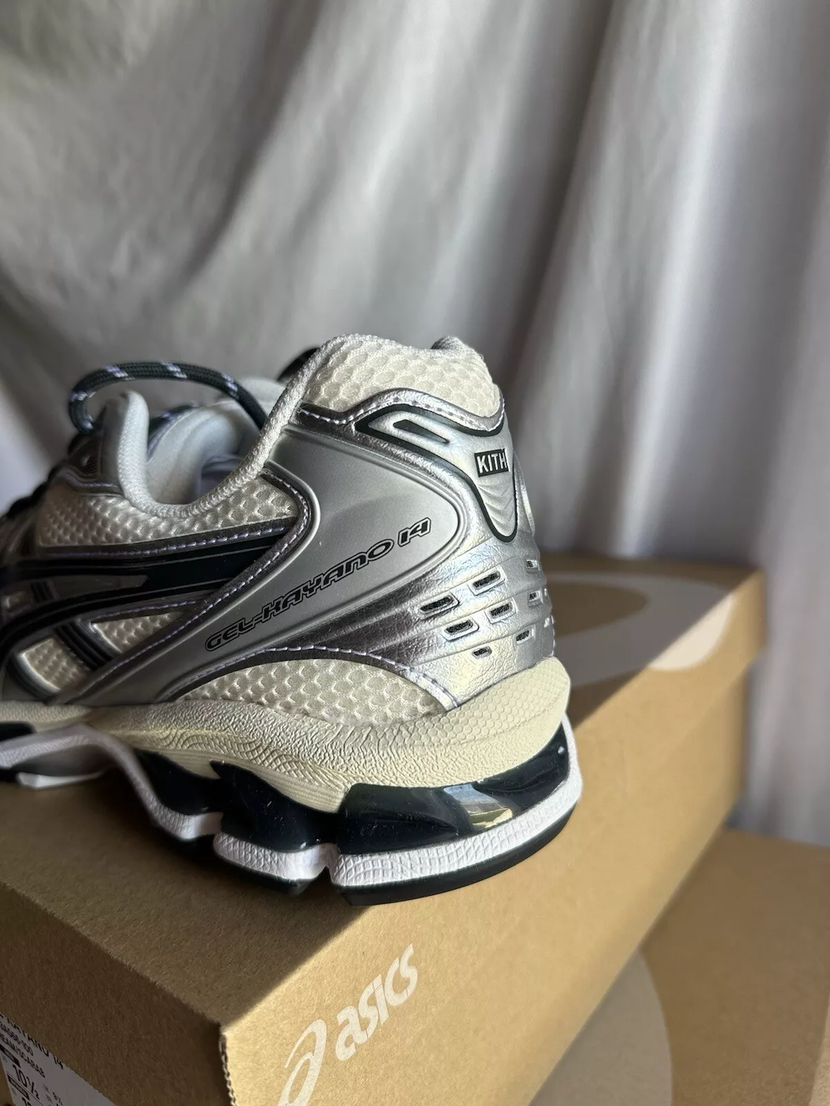 Kith x Asics Gel Kayano 14 'Cream Scarab' review Kim 02