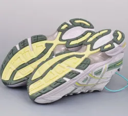 Asics Gel 1130 'White Jade Yellow' review Marcela 01