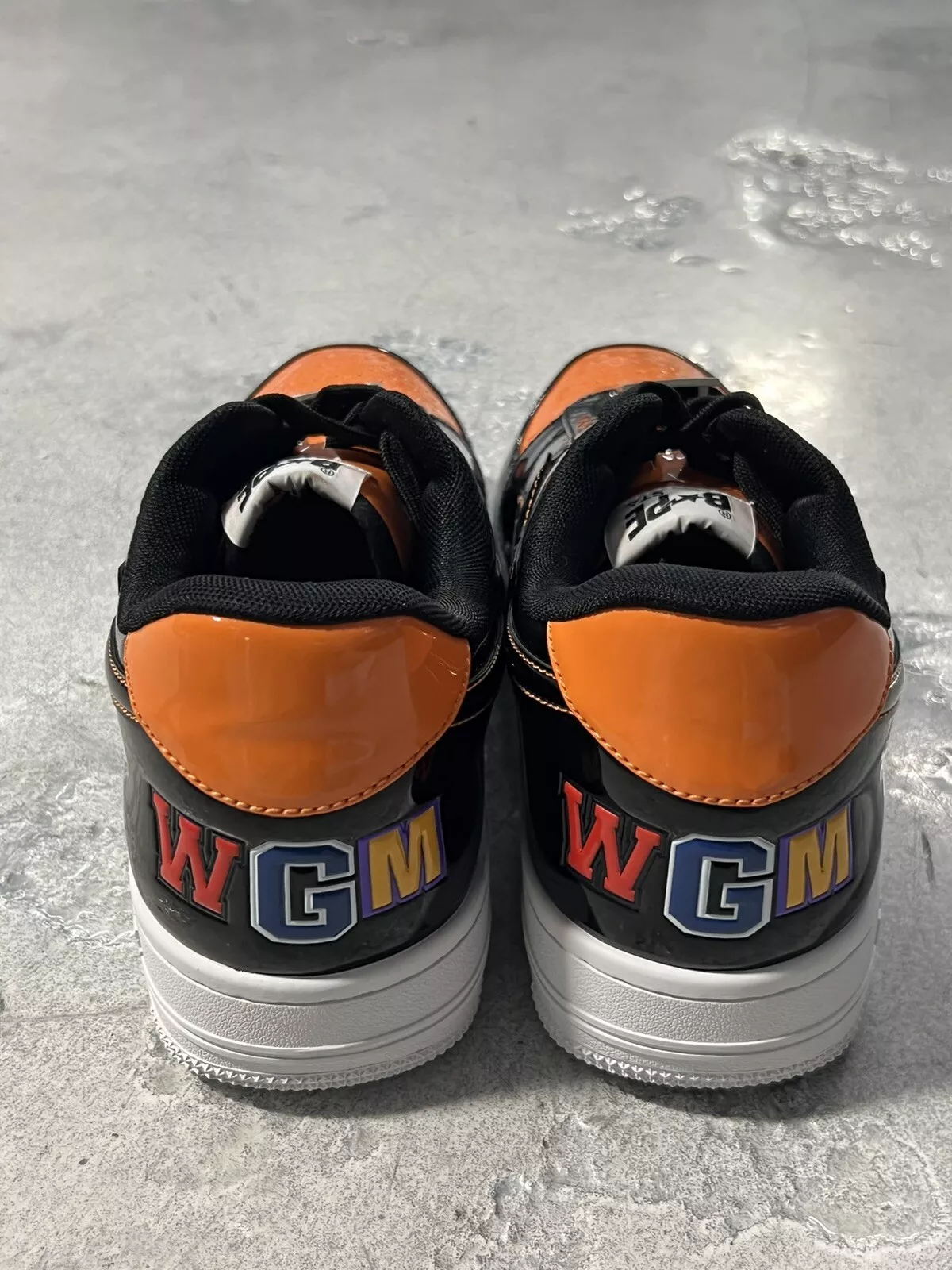 BP A Bathing Ape Bape Sta Low Orange Shark review Gregorio Hanley 02