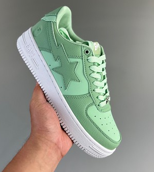 BP A Bathing Ape Bape Sta Low Apple Green review Marcela