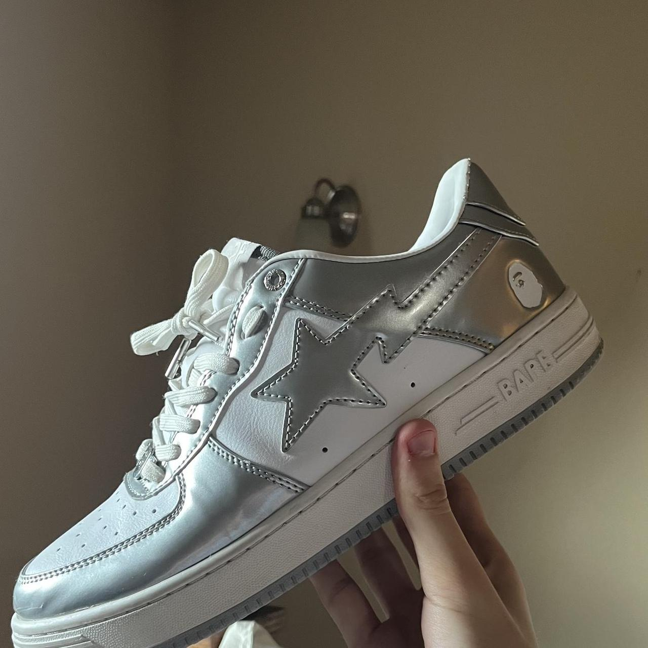 BP A Bathing Ape Bape Sta Low Silver review Chris 01