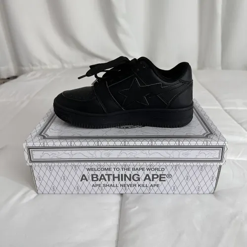 BP A Bathing Ape Bape Sta Low Black review 