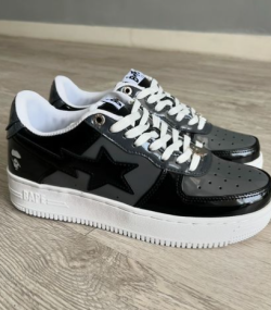 BP A Bathing Ape Bape Sta Low Black Grey Baolan review Odelmis