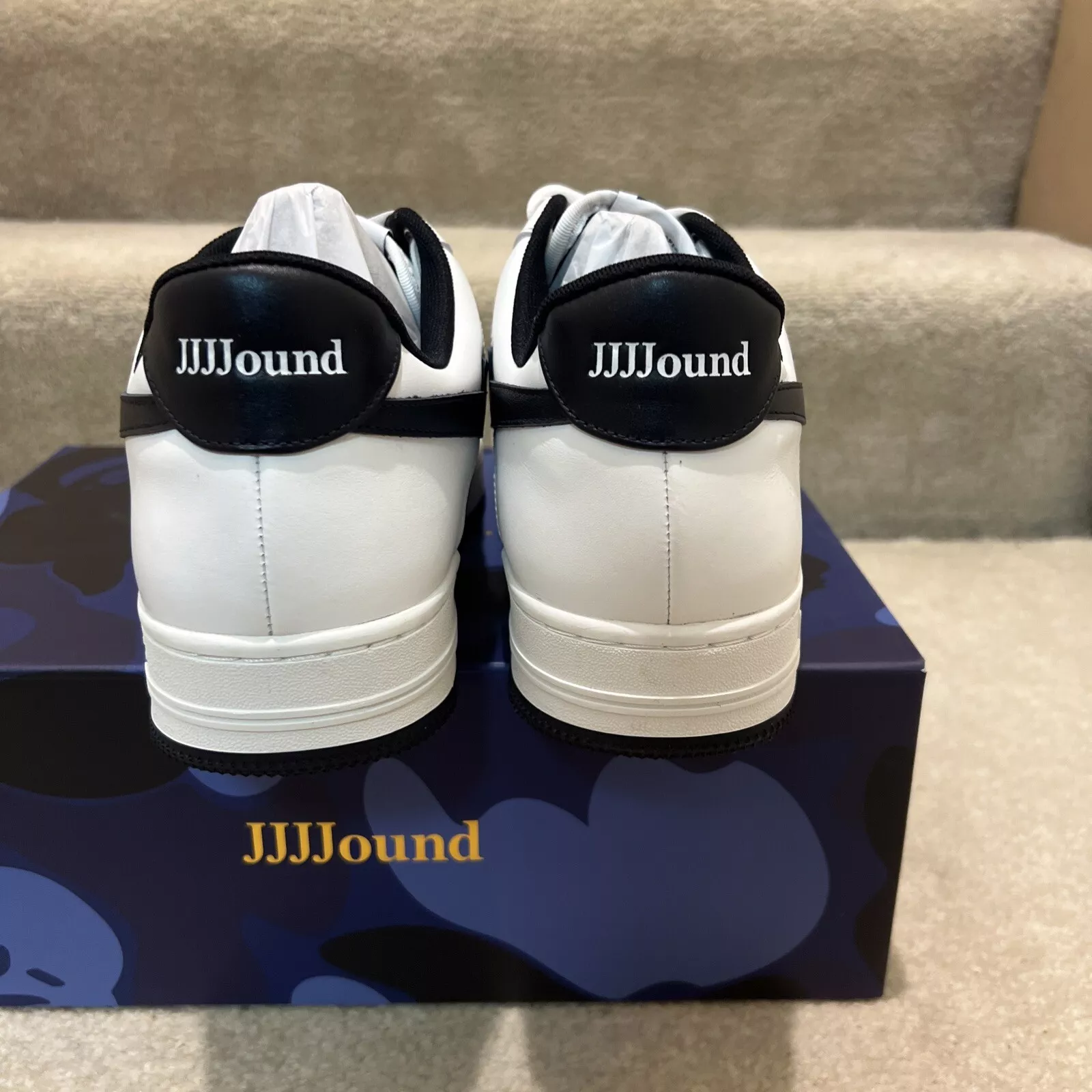 BP A Bathing Ape Bape Sta Low White And Black Tick review Chris_dropin_Hertz 02