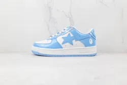BP A Bathing Ape Bape Sta Low White Blue review Ruben Ramirez 01
