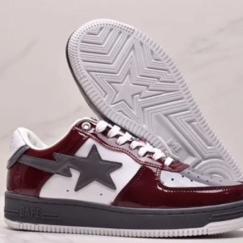 BP A Bathing Ape Bape Sta Low Sprinkle Red review 