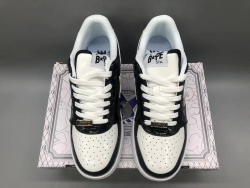 BP A Bathing Ape Bape Sta Low Black and White Shark review Monk 02