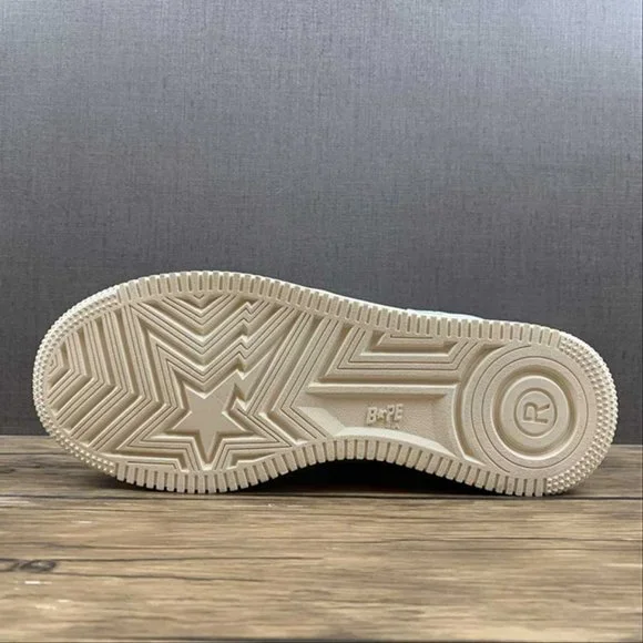 BP A Bathing Ape Bape Sta Low White And Black Rice review Dennis Sandford 01