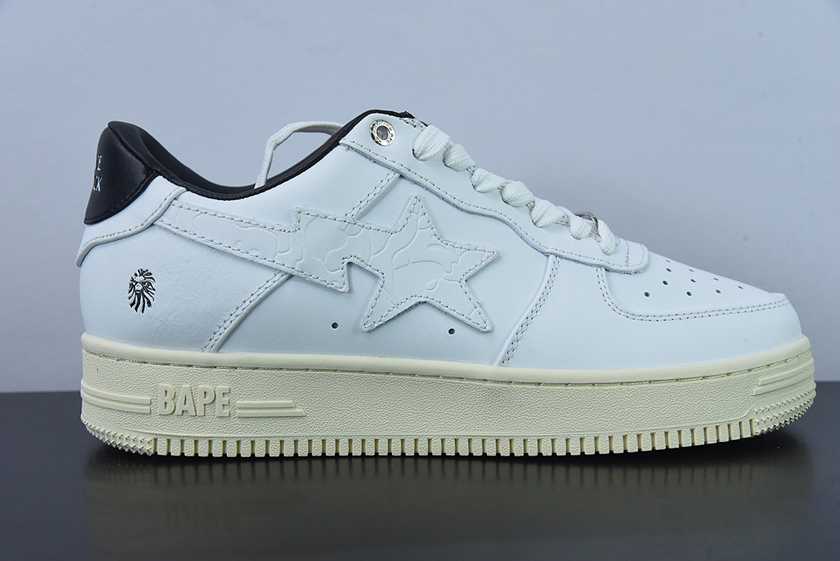 BP A Bathing Ape Bape Sta Low White And Black Rice review Benjamin J. Mcnelly 02