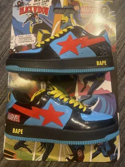 BP A Bathing Ape Bape Sta Low Black Widow review Tammy 01