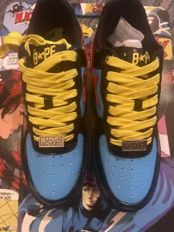 BP A Bathing Ape Bape Sta Low Black Widow review Tammy 02