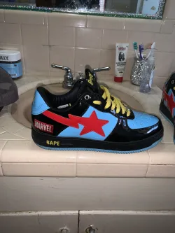 BP A Bathing Ape Bape Sta Low Black Widow review Paul Mashwama 01