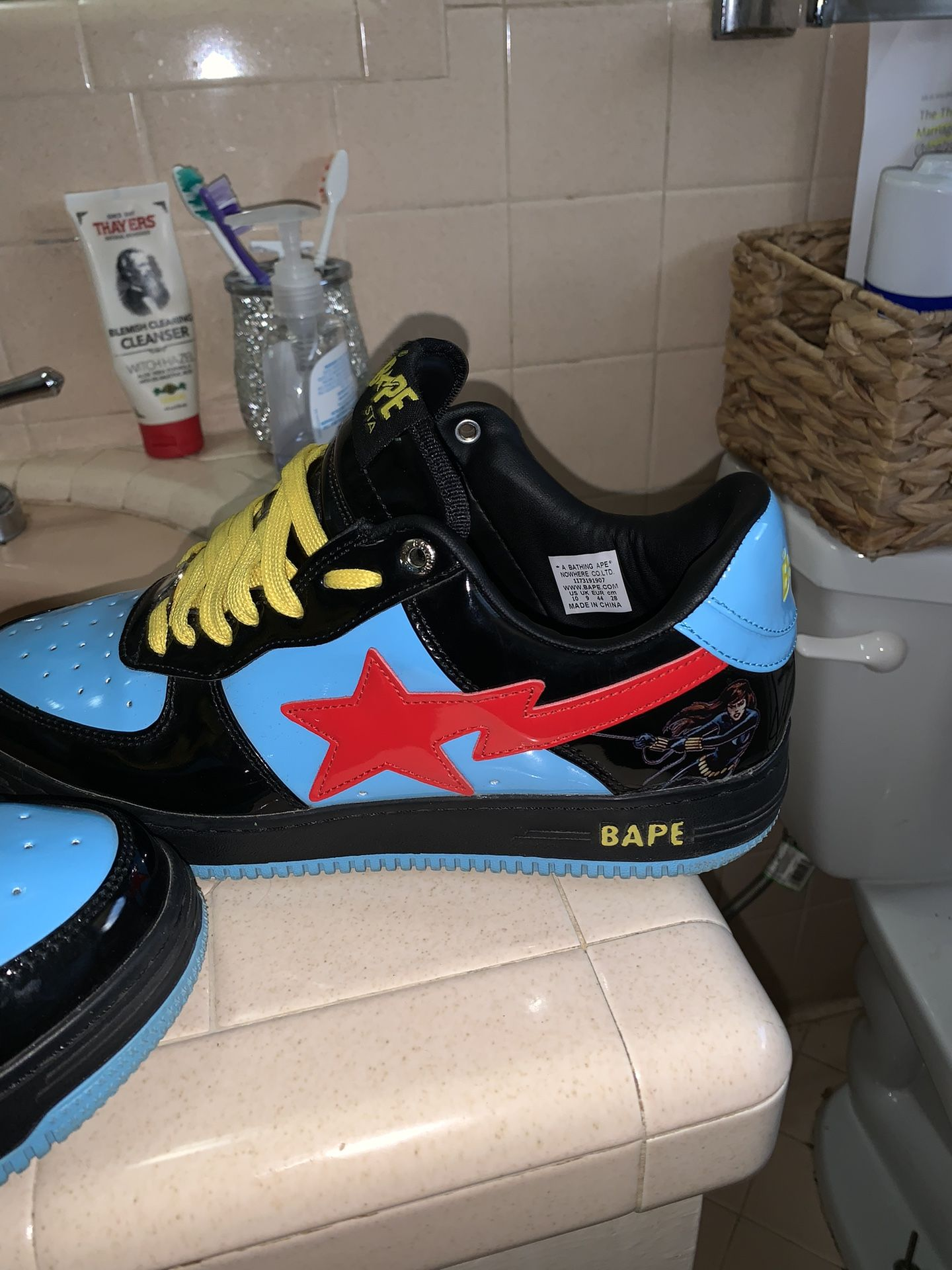BP A Bathing Ape Bape Sta Low Black Widow review Paul Mashwama 02