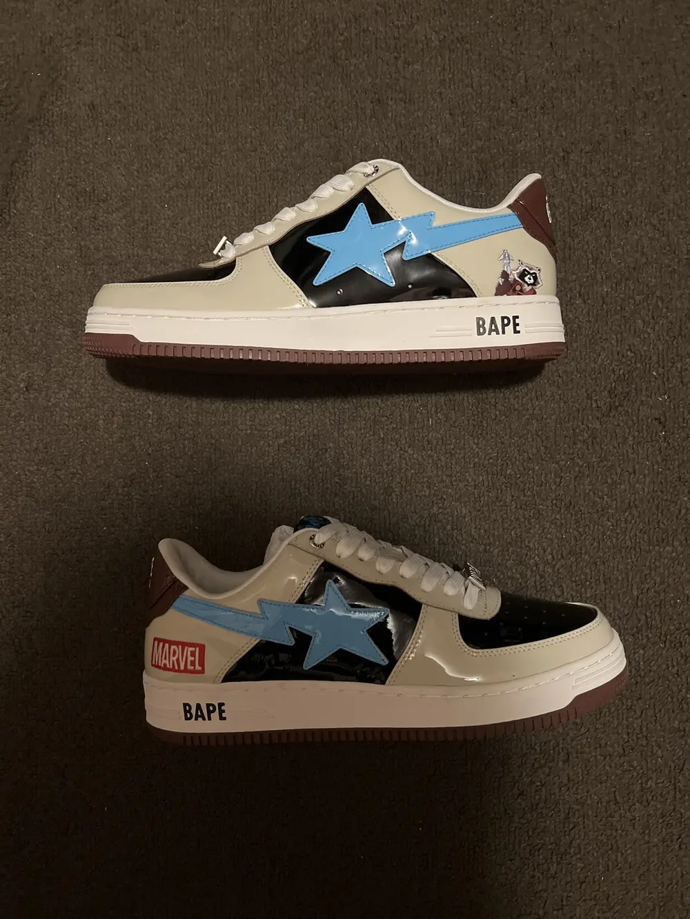 BP A Bathing Ape Bape Sta Low Rocket Raccoon review Mary 01