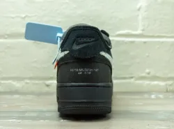 GB OFF White X Air Force 1 Low Black review WI gal in TN 02