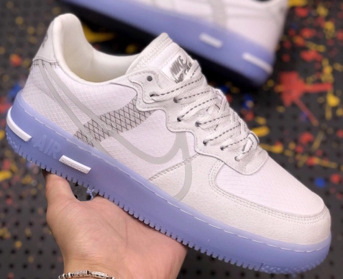 QF  Nike Air Force 1 React QS White Ice review 